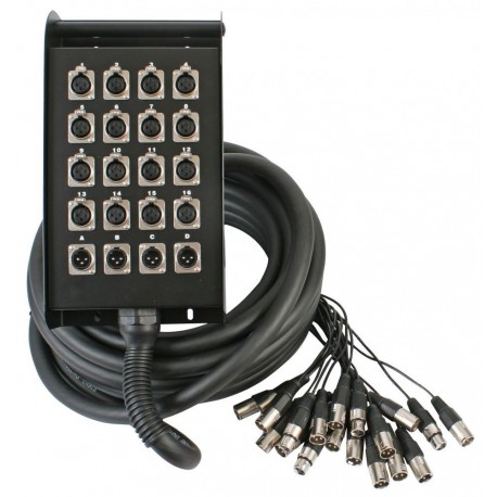 16/4 XLR multicore 15m